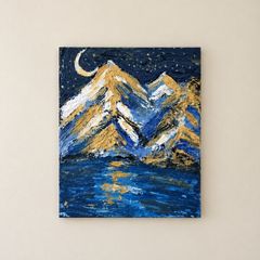 Handmade texture painting