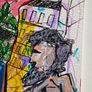 Original Art Figurative Bearded Guy Beard Pop Art Image 6