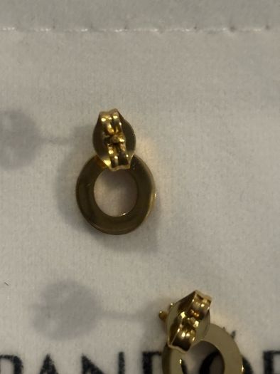 gold costume inspired earrings
