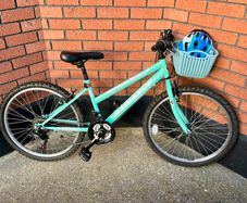Ignite Radiance 24 inch Kids Girls Mountain Bike Mint Green