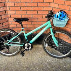 Ignite Radiance 24 inch Kids Girls Mountain Bike Mint Green