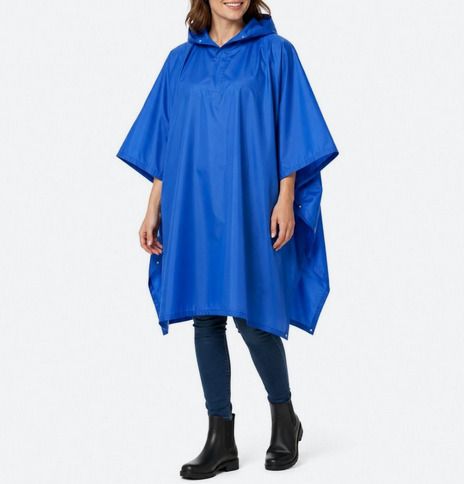 XL Waterproof Poncho with a Hood - ideal for festivals, travelling, outdoor activities etc