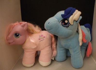 SALE!  Set of two medium size MY LITTLE PONY plush toys