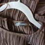 Dunnes Stores Brown Dress With Underslip. . S. M-- 12-14.  New - No Tag. Image 4