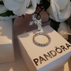 New genuine pandora Forever Love ring