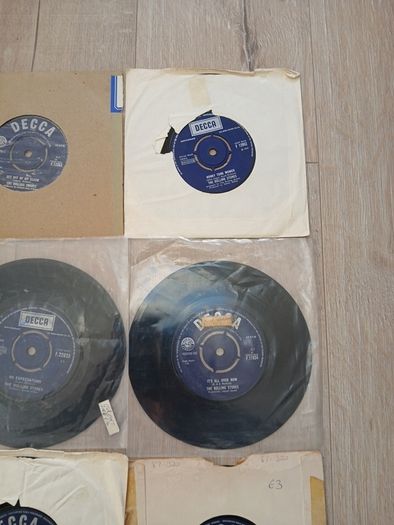 Rolling Stones 7" lot