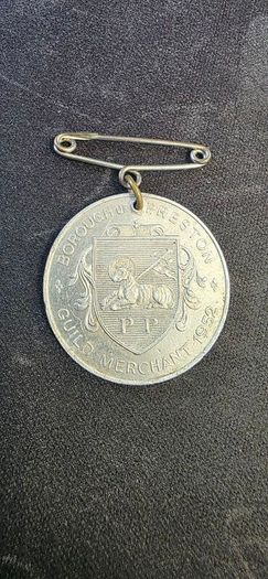1952 Preston Guild Merchant Medal - Mayor John J Ward - Civic History