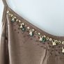 Cami with Gold/Turquoise Embellishment Image 2