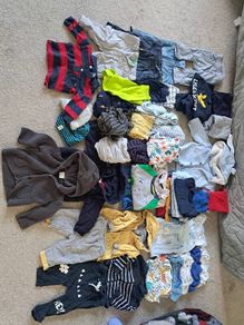 Large boy clothing bundle 3-6 months