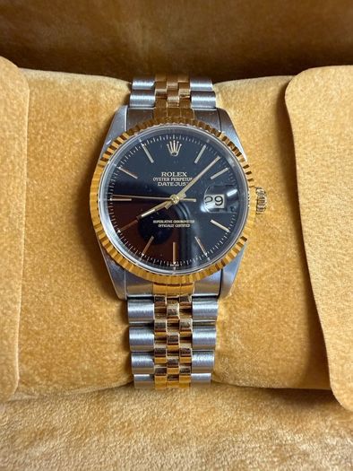 Rolex Datejust 12633 Black Dial 36mm Full Set Immaculate