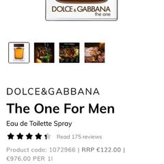dolce&gabbana the one
