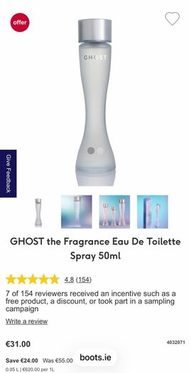 Ghost x3 EDT 50ml