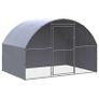 Outdoor Chicken Coop 3x2x2 m Galvanised Steel Image 2