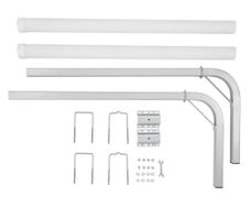 Boat Trailer Guide, 1219.2mm Adjustable Design Trailer Guide Poles, 2PCS High-Hardness Steel Trailer Guide-Ons,