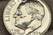 USA United States 1964 Silver Proof Roosevelt Dime Beautiful Gem Proof Coin!