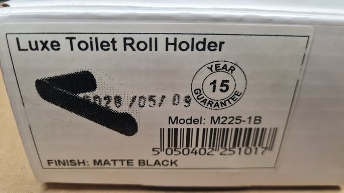 Toilet roll holder