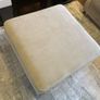 Grey footstool with storage Image 3
