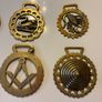 Collection of 16 Vintage Cast Brass Horse Brasses Image 3