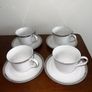 Porcelain Coffee Set For Four Royal Doulton Image 4