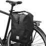 Cycling Bicycle Bike Rear Seat Trunk Bag Large Capacity Panniers Reflective Rear Bag Waterproof Bicycle Storage Bag Image 2