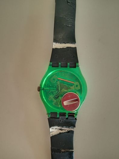 Pair of Vintage 1980s Swatch Watches