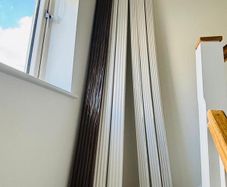 Flutted wall pannels - primed white