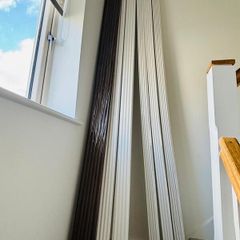 Flutted wall pannels - primed white