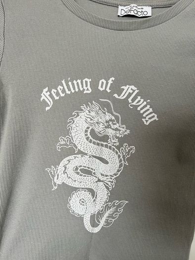Stretchy long sleeve top