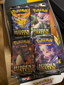 Pokemon Booster packs - Hidden Fates Artset