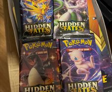 Pokemon Booster packs - Hidden Fates Artset