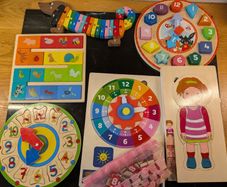 Wooden toy bundle