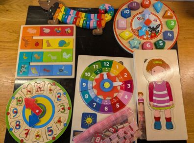 Wooden toy bundle