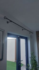 Curtain poles