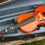 Valencia  1/2 Half Size Student Violin Outfit with Case, Bow Image 3