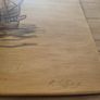 Wood Inlay Ship Wall Hanging Plaque signed R. Coffey. Image 9