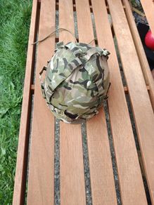 Real UK army helmet