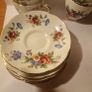 17 Piece Vintage Royal Grafton Fine Bone China Tea Set Image 7