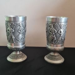 2 Pewter vessels