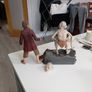Neca Frodo and Gollum Lotr 1/4 scale figures Image 5
