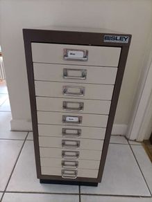 Bisley  Small Drawer Filing Cabinet