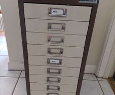 Bisley  Small Drawer Filing Cabinet