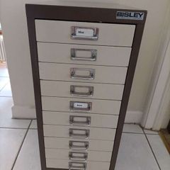 Bisley  Small Drawer Filing Cabinet