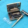 Vintage Travel Shaving Set From The 1950's In The Original Box And In Fine Condition Size:5 X 6.5cm Image 3