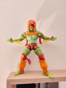 WWE x Street fighter figure - Ultimate warrior x Blanka