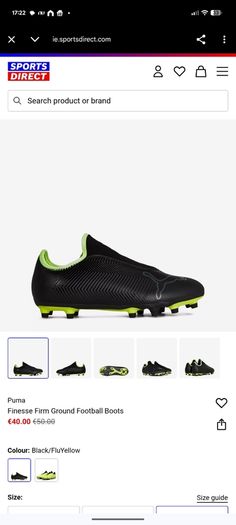 ground football boots UK 11