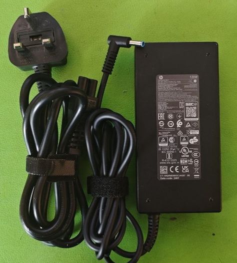 Genuine HP 120W 19.5V 6.15A L41423-012 TPN-CA28 AC Adapter Charger Power Supply