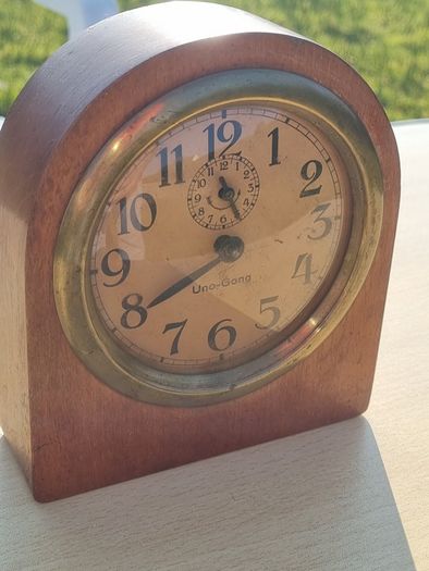 Vintage German Desk Alarm Clock