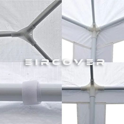 Gazebo Canopy  Party Tent  3m x 6m White