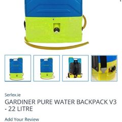 Gardiner window cleaning backpack