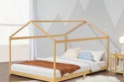 Children's double Bed 140 x 200 cm Kids  Bed House Play Bed